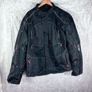 Sedici Air Control System ACS Performance Motorcycle coat Jacket 2XL Men moto